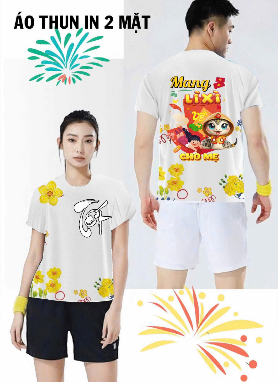 ÁO THUN TẾT 2025 THIẾT KẾ TẠI SHOP - DX9