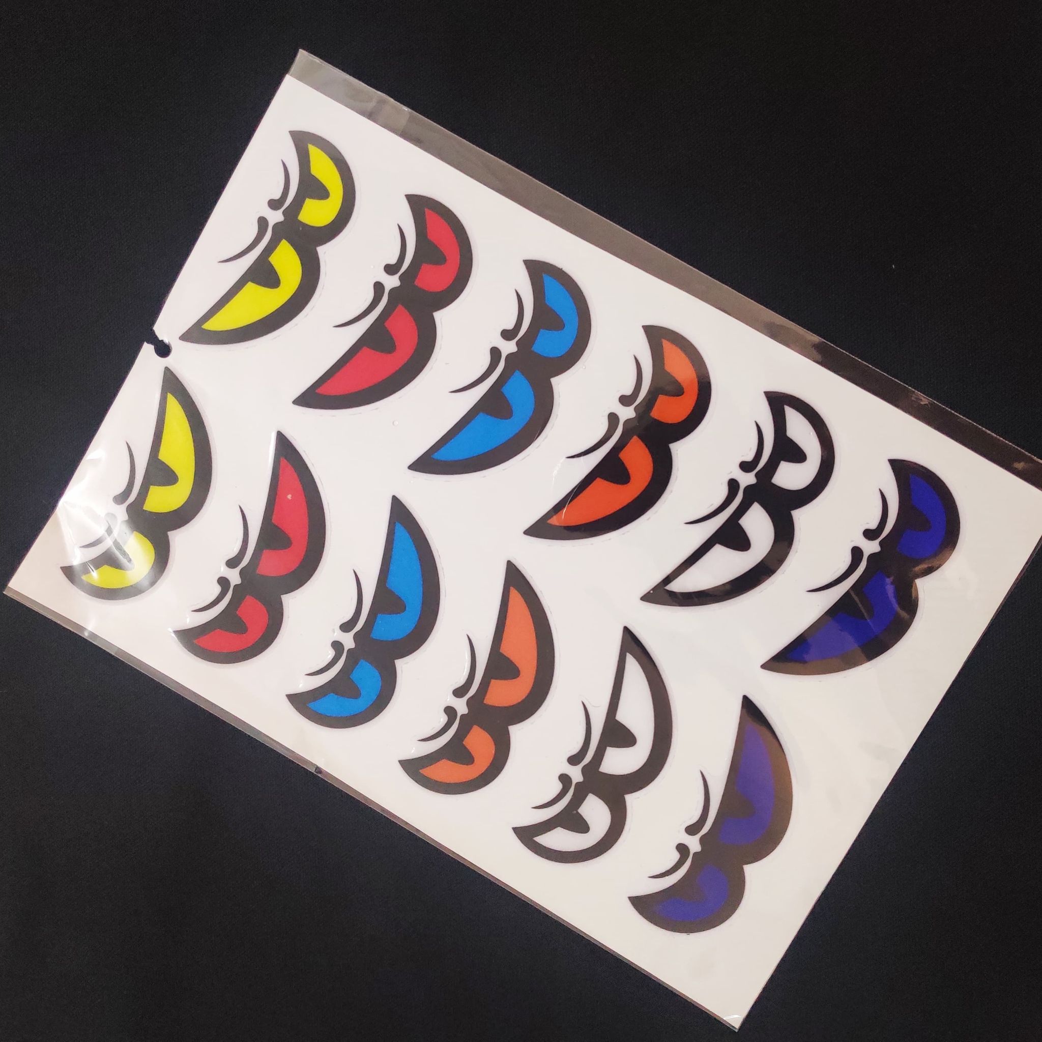 [HCM][TEM VUI NHỘN] TEM NỔI ĐÔI MẮT DÁN TRANG TRÍ XE MÁYDÁN ĐÂU TÙY THÍCH (MẮT LÉ NHIỀU MÀU)