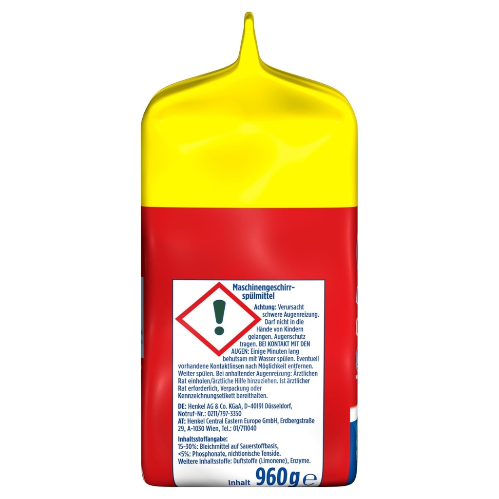 Bột rửa chén Somat 960g của Đức dùng cho máy rửa chén bát
