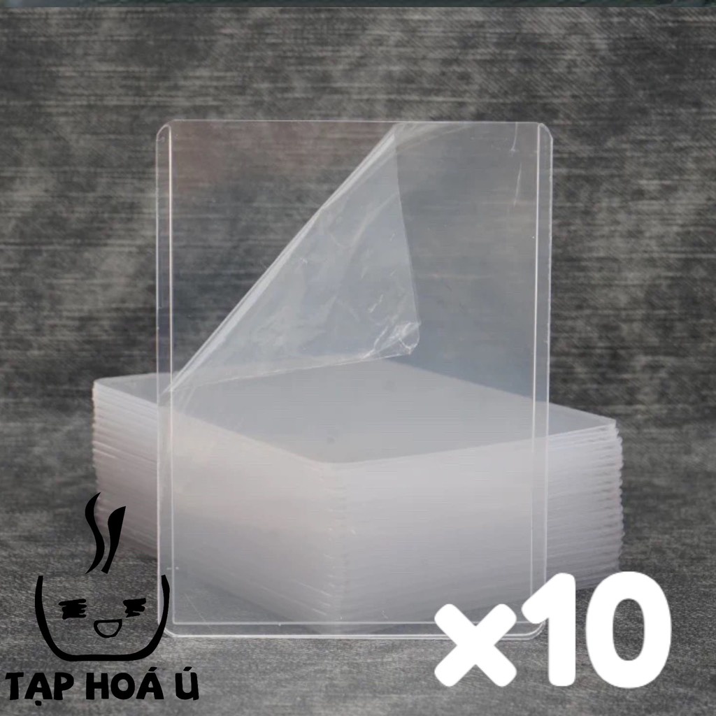 Toploader b8+ có seal trắng trong bìa bảo vệ ảnh thẻ bài card kpop