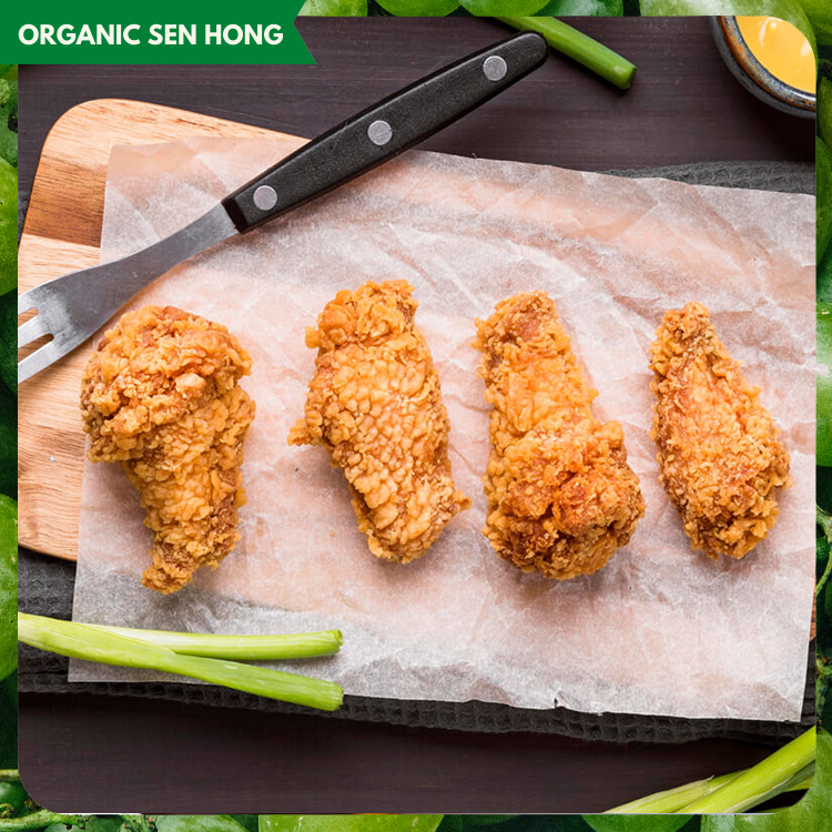Cánh gà khúc giữa đông lạnh 1kg