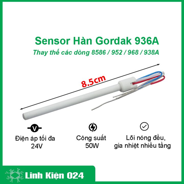 Sensor hàn Gordak 936a thay thế cho các dòng máy 8586 / 952 / 968 / 938a