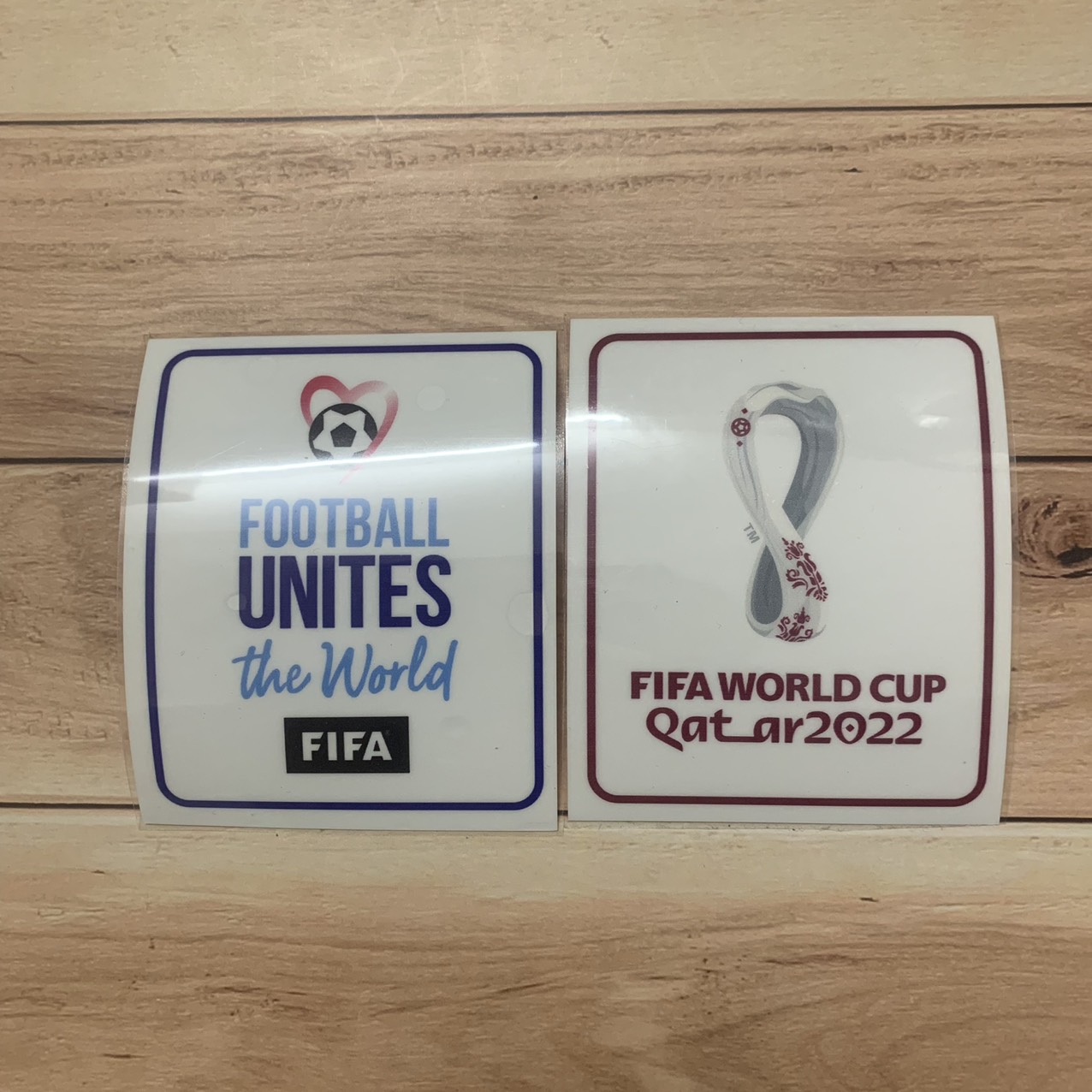 Logo Patch Tay Bóng Đá Chuẩn Thi Đấu - C1, EPL, Ligue 1 , WC 2022 ....