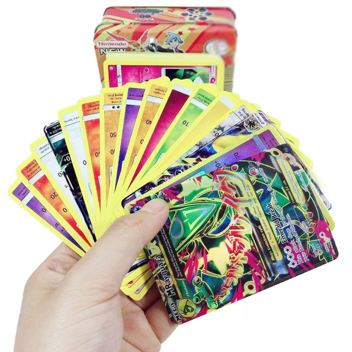 [HCM]ĐỒ CHƠI HỘP BÀI SẮT POKEMON SIZE 15