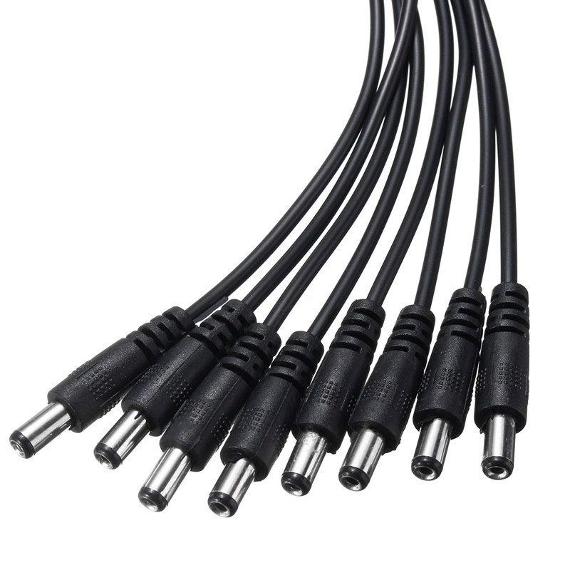 Dây chia nguồn DC 1 ra 8  ( chân 5.5 x 2.1mm )
