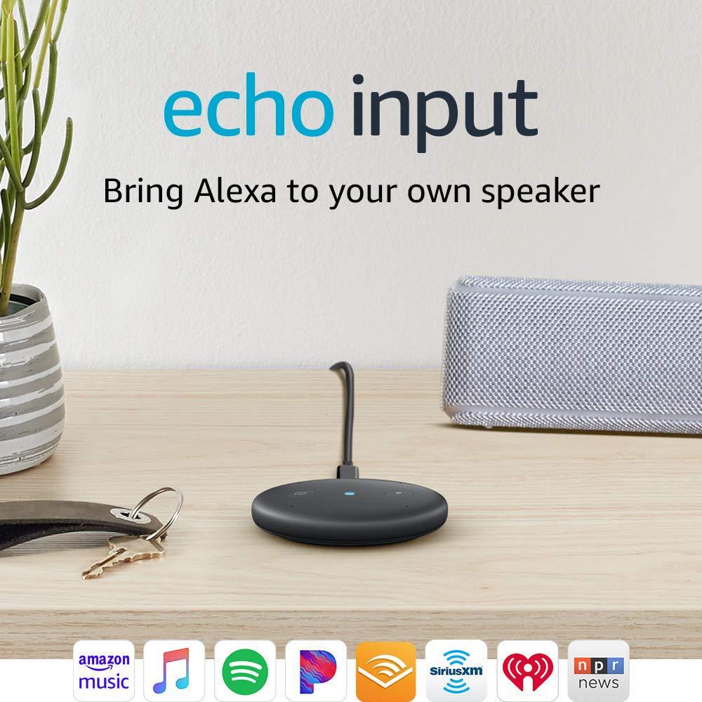 Thiết bị biến loa thường thanh loa thông minh amazon echo input