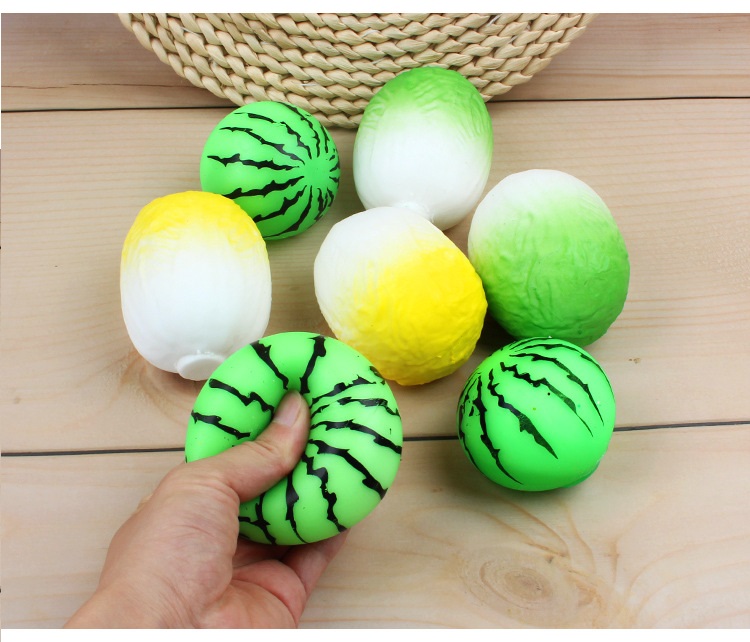 Squishy Dưa Hấu bóp bong bóng dẻo vui nhộn giải trí giảm stress căng thẳng