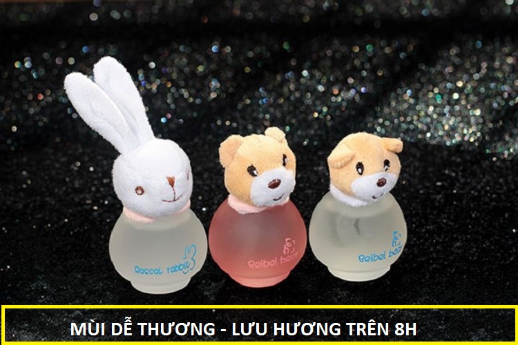 Nước Hoa Gấu Thỏ Dễ Thương