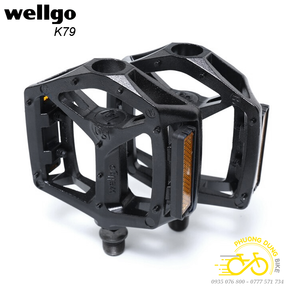 Pedan bàn đạp xe đạp WELLGO K79 VB249 (có thể gắn Strap)