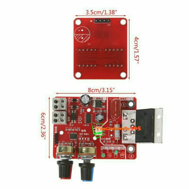 MẠCH TIMER  MÁY HÀN CELL PIN NY-D01 100A