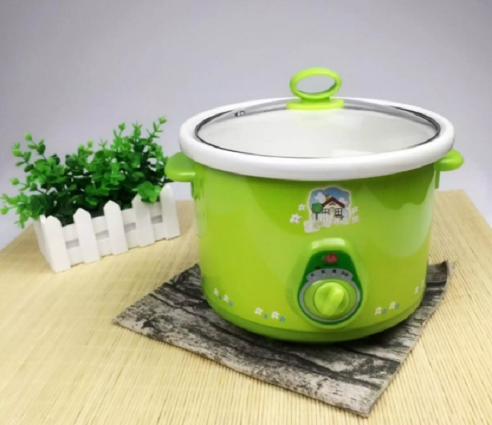 Nồi nấu chậm hầm cháo, kho cá vỏ xanh (1.5L)
