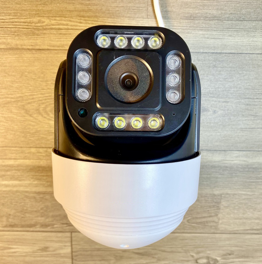 Camera yoosee ptz 14 led 4 râu-3.0mpx- xoay 360 độ-ban đêm có màu- chống nước -hàng nhập khẩu