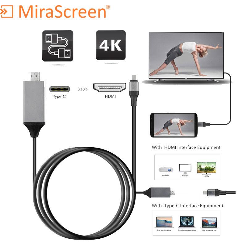 Quà tặng 99k - cáp chuyển đổi usb type c to hdmi hd 4k - usb-c type c to hdmi 2.0 cable 4k hdmi cable 2 m audio and ethernet for hdtv / projector high speed hdmi a hdmi cable