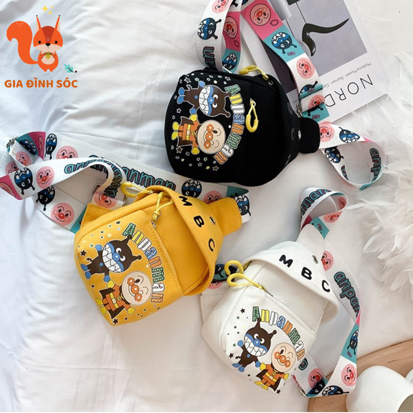 Túi đeo chéo canvas mini cho bé