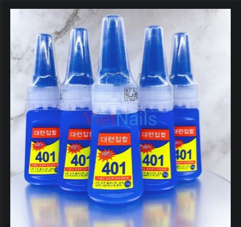 Keo 401 , Keo Gắn Móng Giả Siêu Chắc 20g N.P Nails