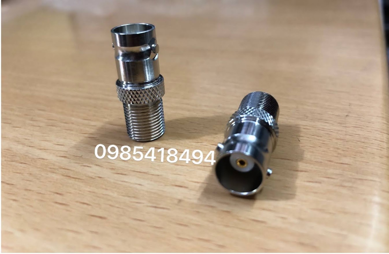 Jack cắm nhanh F5 đực sang BNC cái- giá bán 1 chiếc