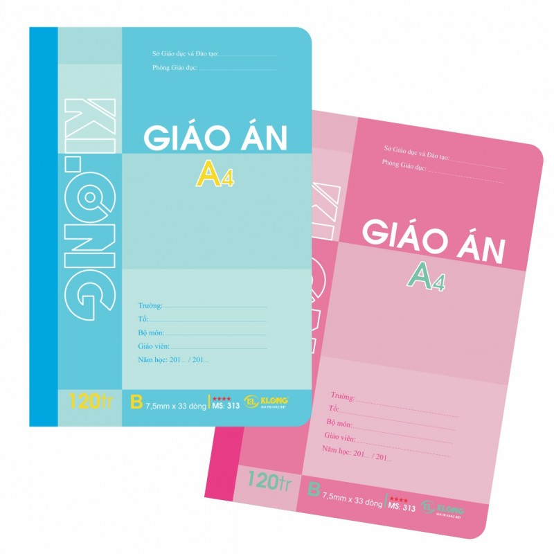 Sổ giáo án A4 - 120 trang; Ms 313