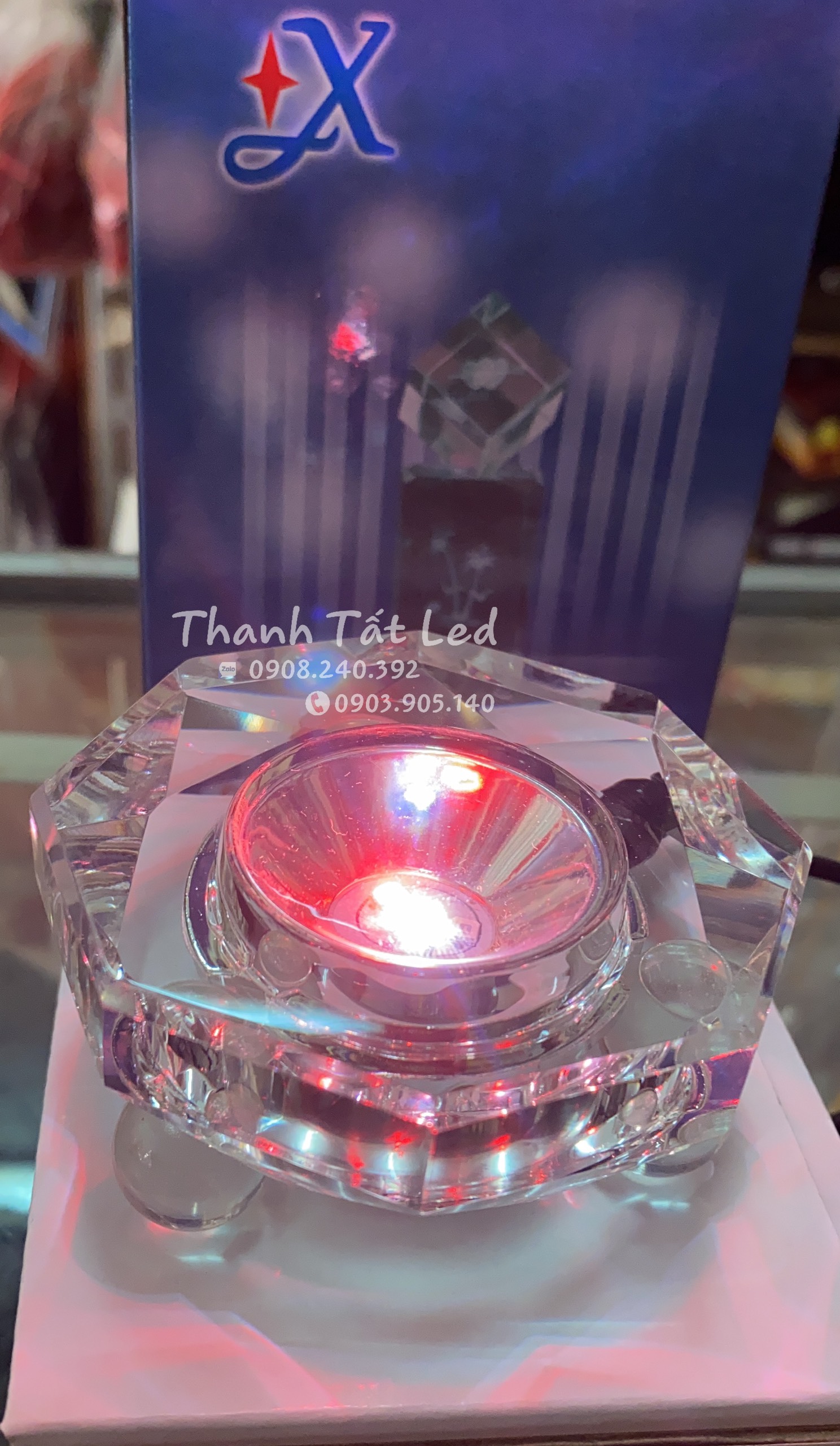 Đế đèn led pha lê , đế đèn led thủy tinh , đế đèn điện đẹp