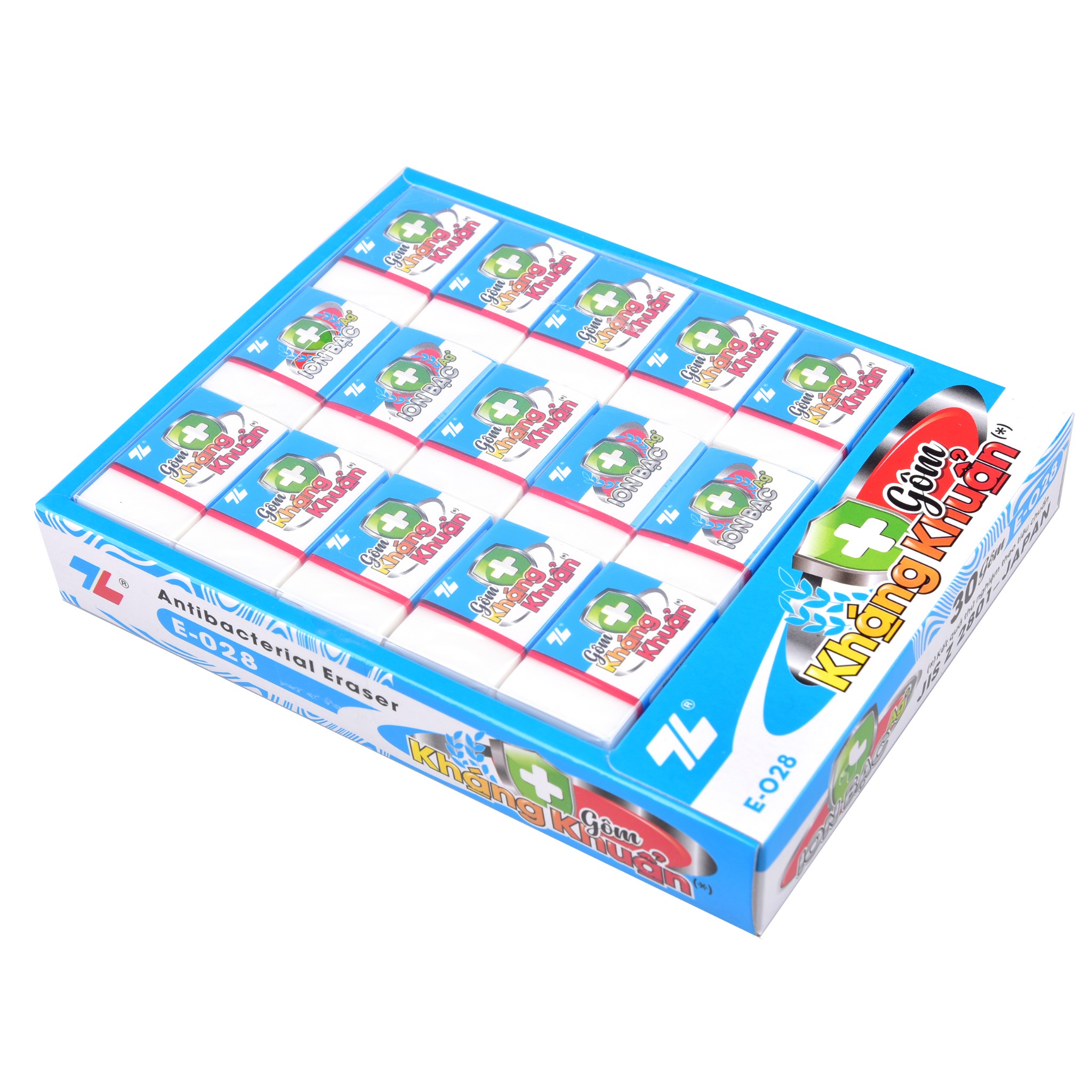 Gôm tẩy xóa chì kháng khuẩn Thiên Long E-028