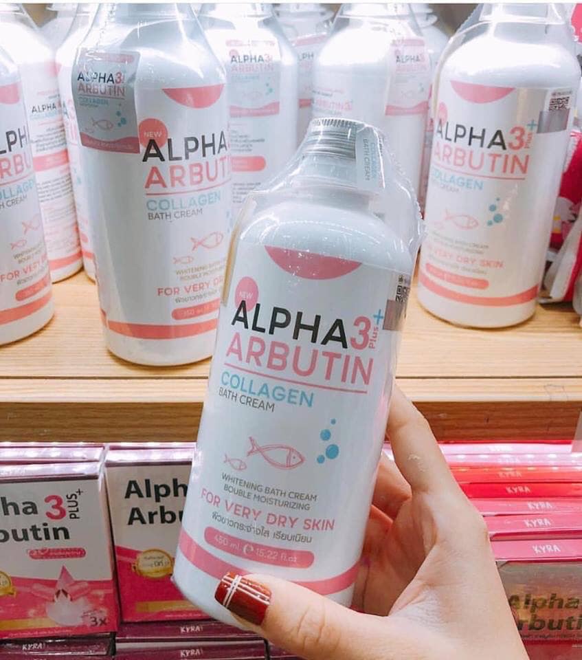 Sữa dưỡng thể  Collagen Alpha Arbutin 500ml