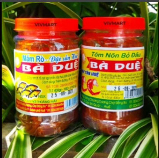 Mắm rò Bà Duệ hủ 400g Siêu ngon - Đặc sản Huế