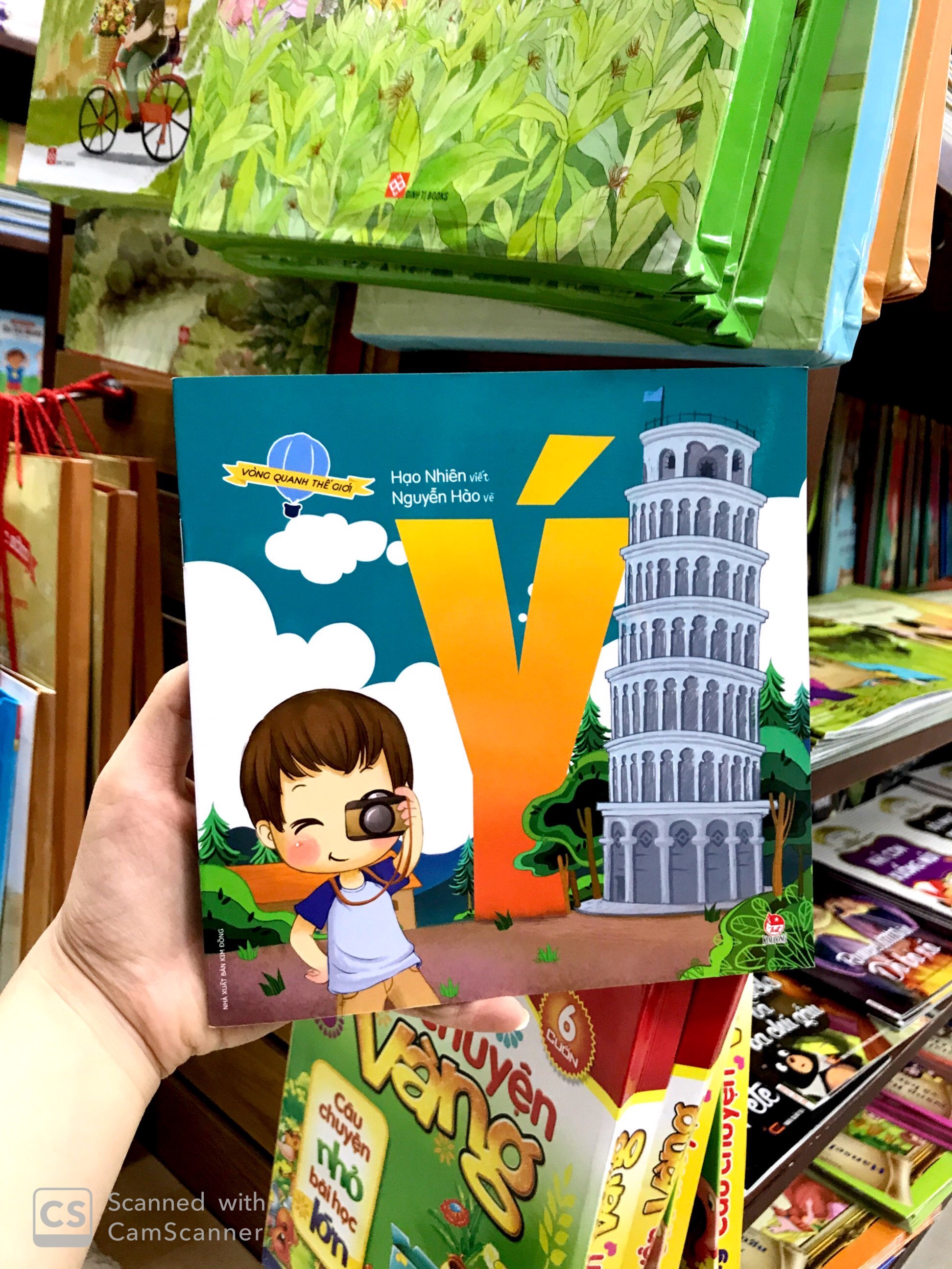 Sách Fahasa - Vòng Quanh Thế Giới: Ý (Tái Bản 2019)