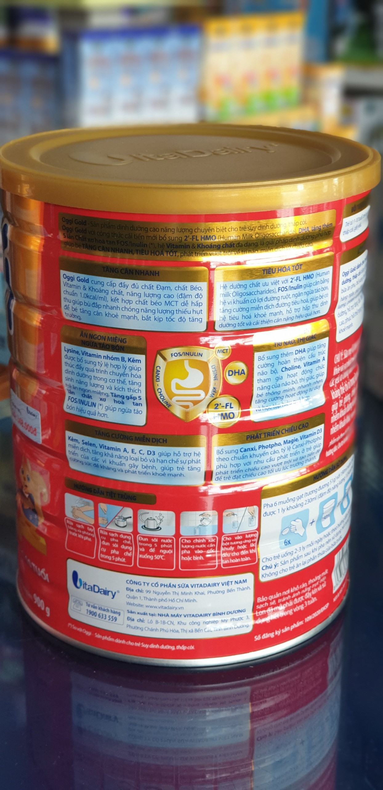 Sữa Bột Oggi Suy dinh dưỡng 900g