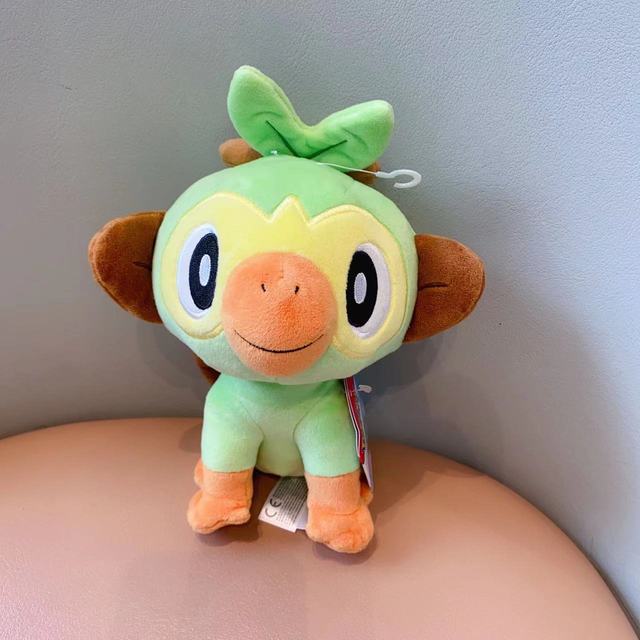 18-28cm Pokemon Plush Toy Grookey Sprigatito Oshawott Leafeon Espeon  Morpeko Gonbe Mimikyu Anime Figure Peluche Toys