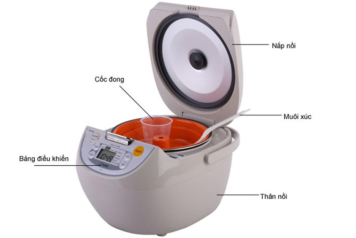 Nồi Cơm Điện Tử Tiger JBV-S10W - 1L
