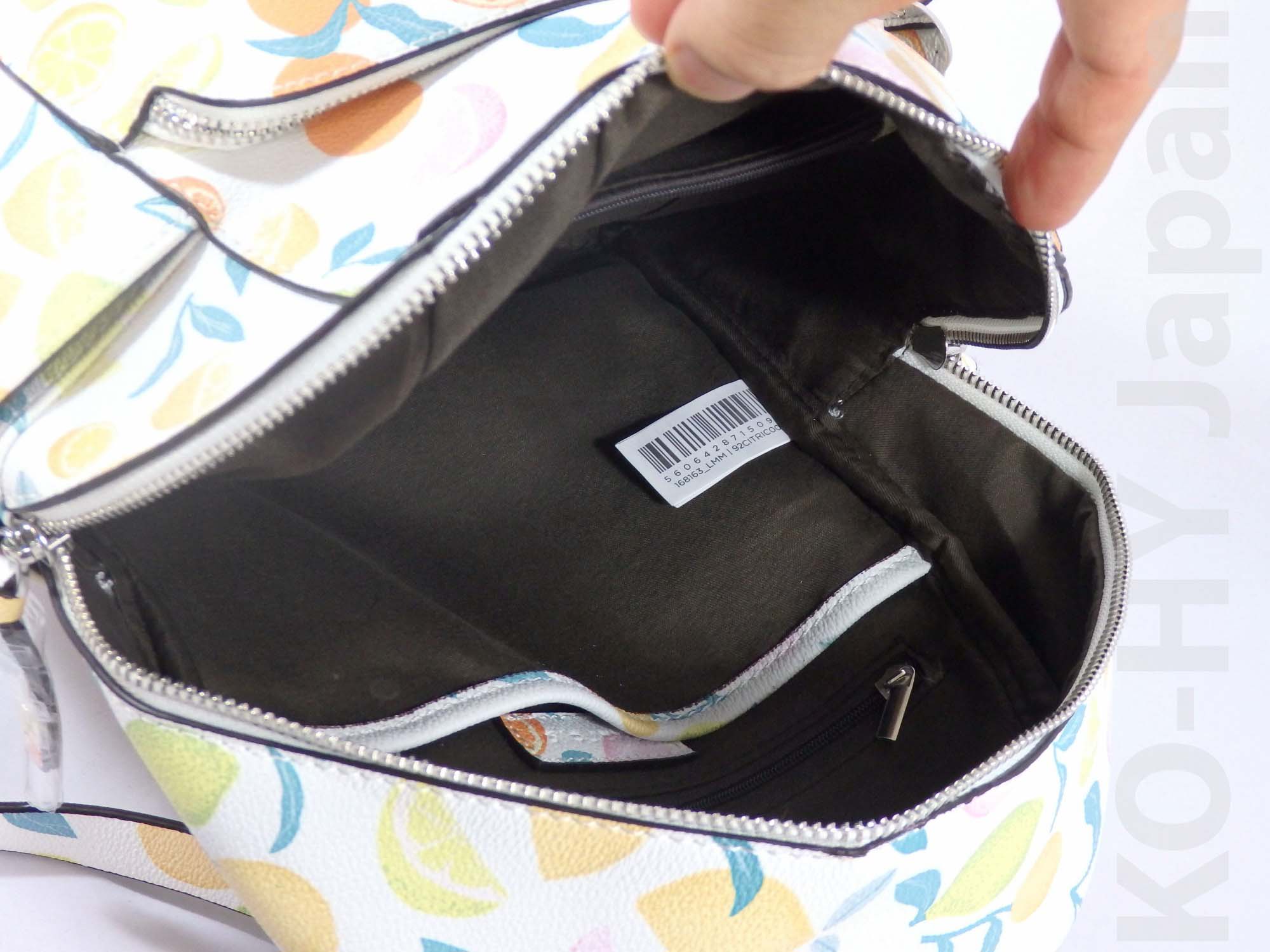 [HCM]Balo thời trang PARFOIS Fruit pattern backpack-white