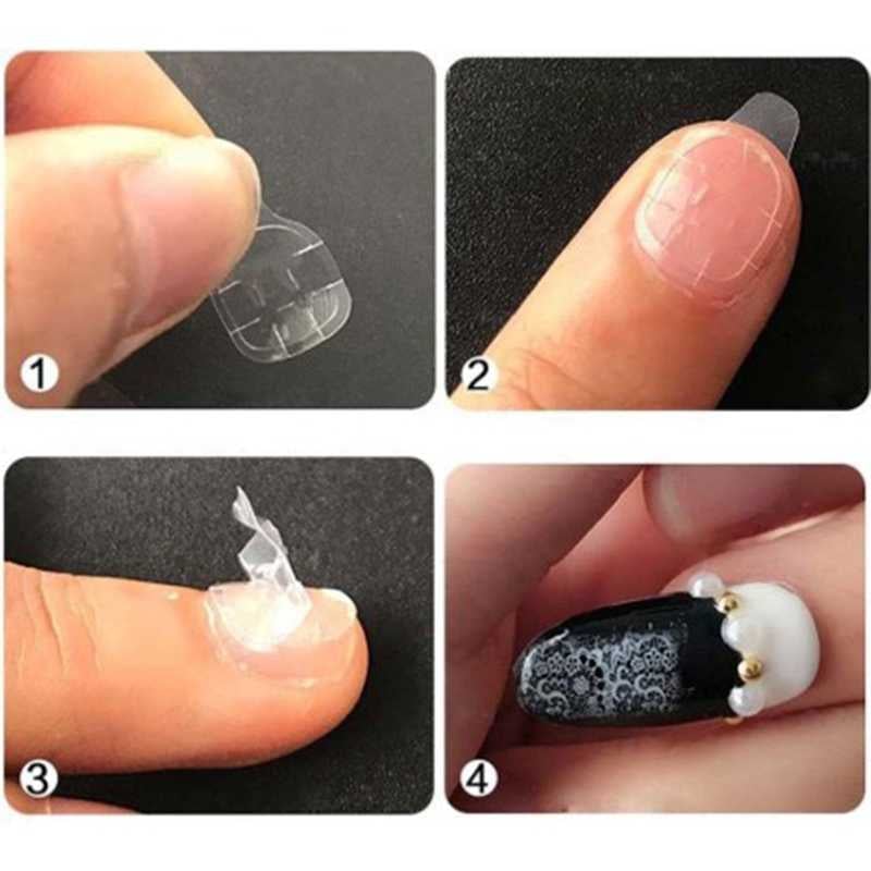 Miếng keo silicon dán móng giả đa năng tiện ích loại 24 móng