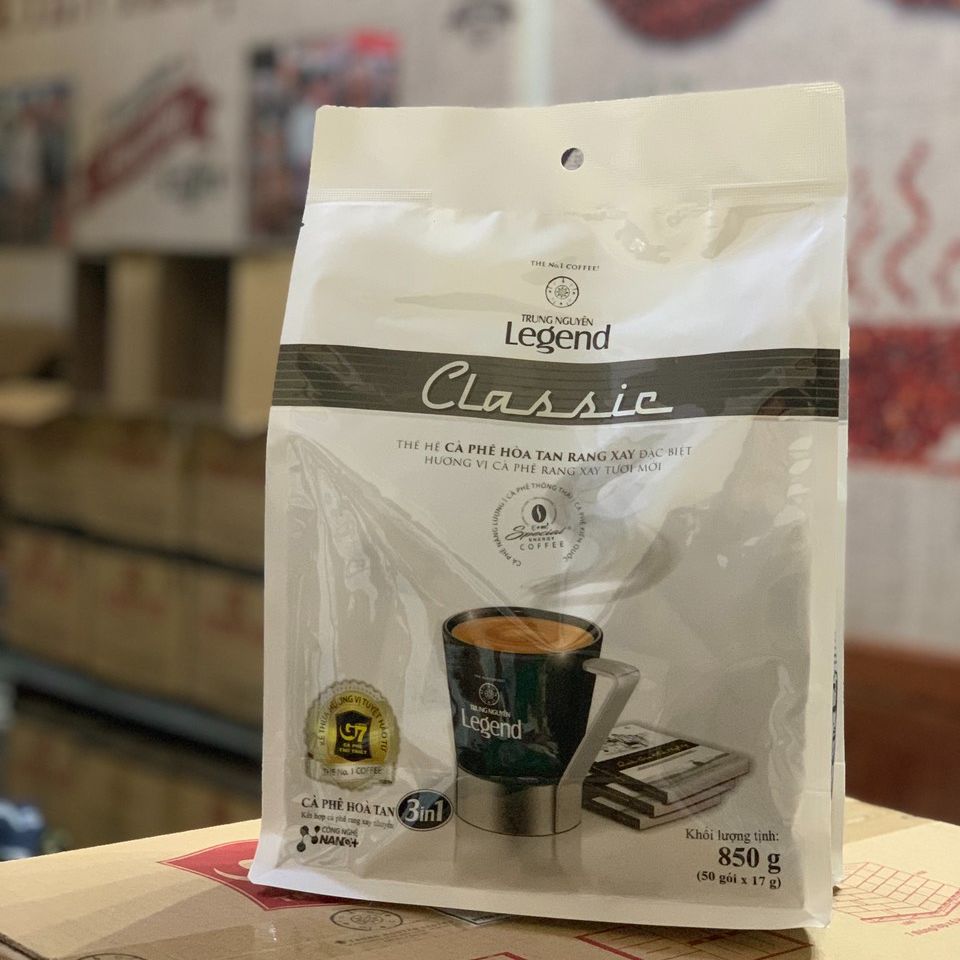 01 túi 50 gói cafe sữa classic