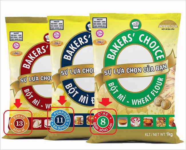 [HCM]bột mỳ Baker choice số 11