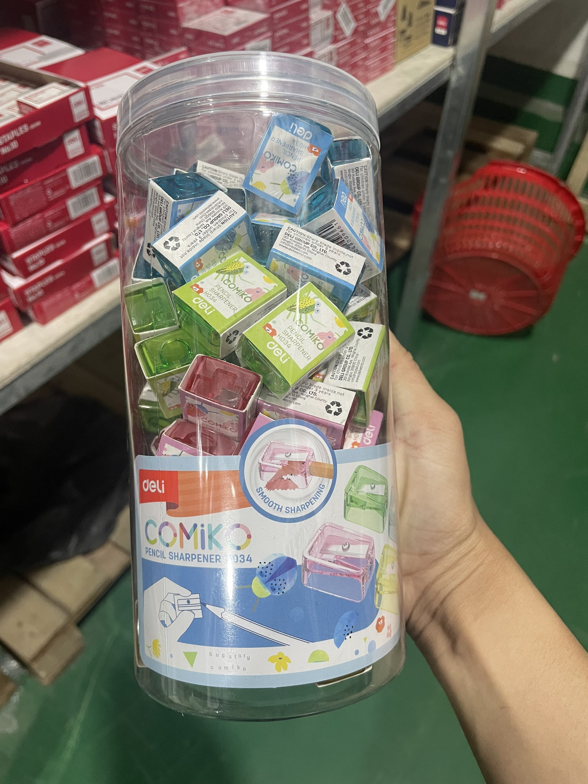 Combo 5 Cái Chuốt gọt bút Chì mini Deli – H034