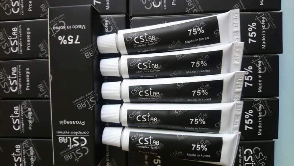 [HCM]2 tip Tê kem CS LAB 75% Hàn Quốc - Siêu tê kem chất màu trắng