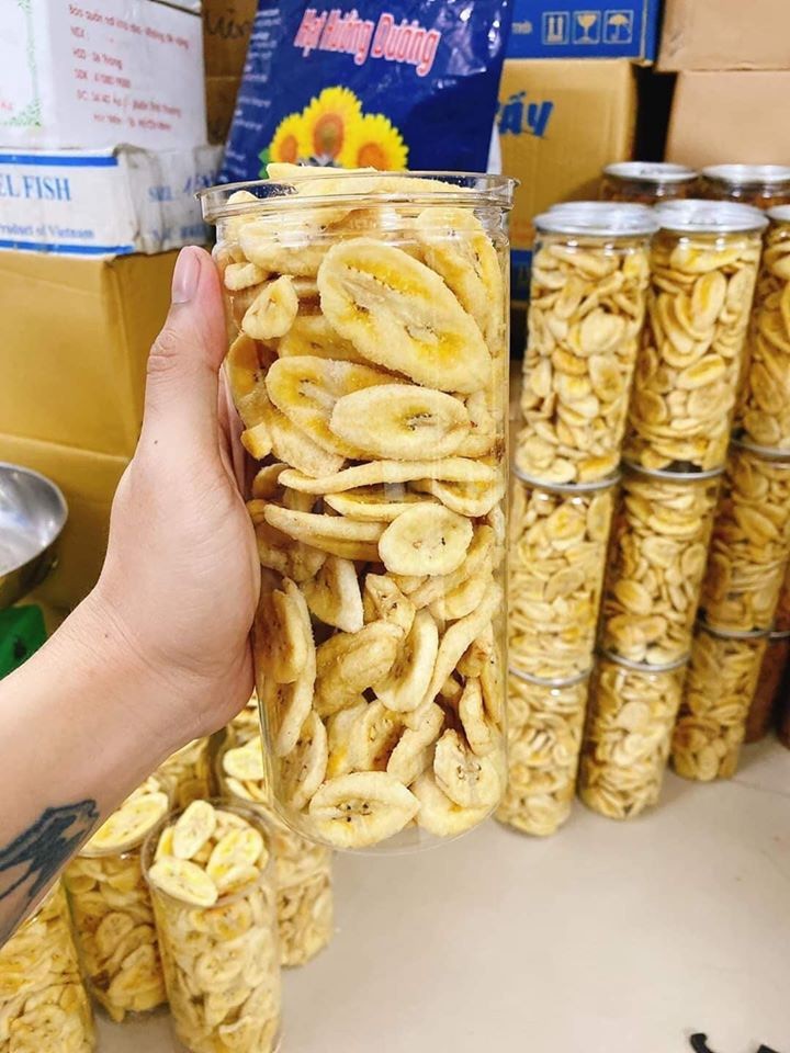 Chuối Cao Sấy Giòn Trai Đẹp 300G