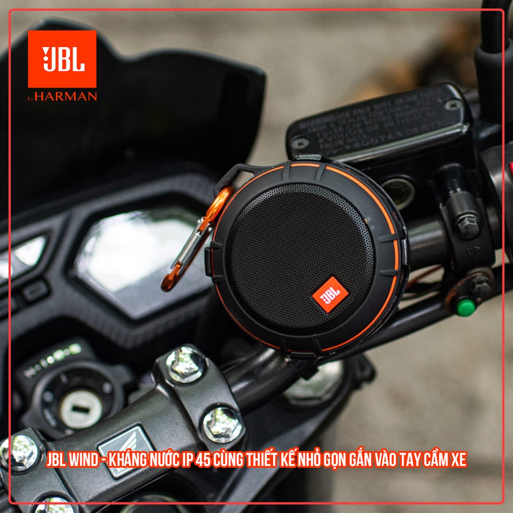 Loa Bluetooth gắn xe đạp JBL WIND, Loa Bluetooth JBL