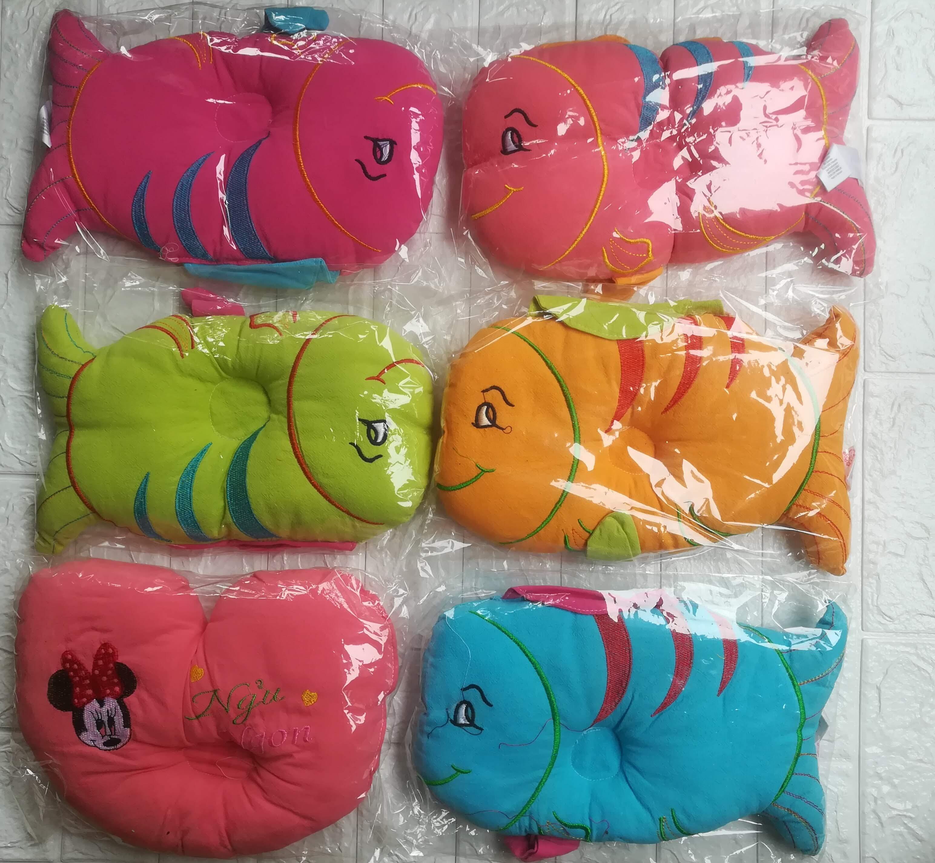 Gối bông lõm sơ sinh