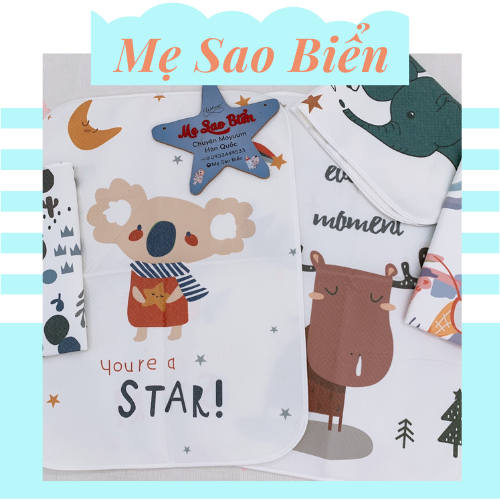 Tấm lót chống thấm Baby Bee cho bé