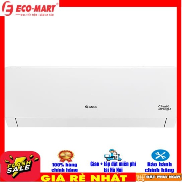 Bảng giá Điều hòa Gree GWH18PD-K6D1P4 2 chiều Inverter 18.000BTU (Giao miễn phí tại Hà Nội)