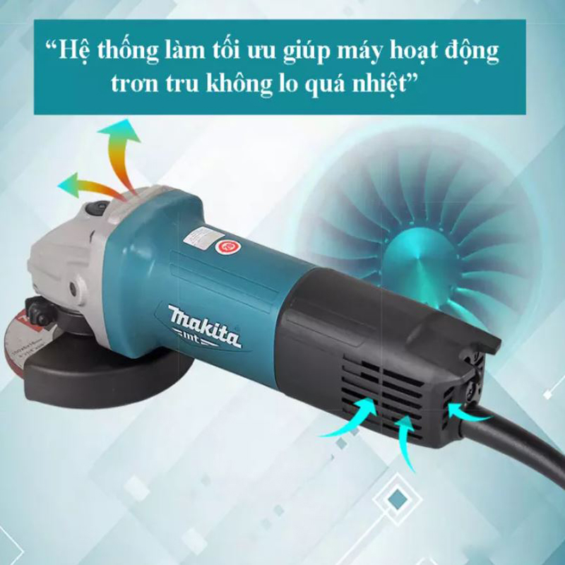 Máy mài cắt MAKITA nhật bản công tắc gạt đuôi bền vình viễn - 100% dây đồng - Máy mài cầm tay - Máy cắt cầm tay, bảo hành 12 tháng
