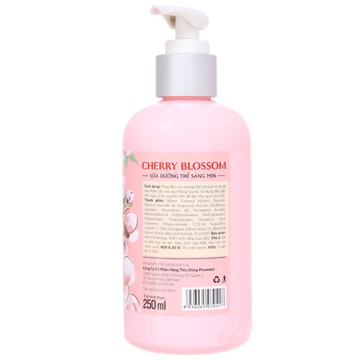 Sữa Dưỡng Thể Mềm Mịn PURITÉ 250ml