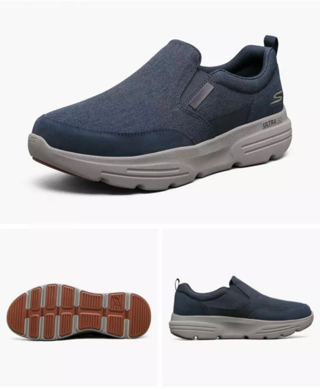 Giày thể thao nam Skechers đế cao