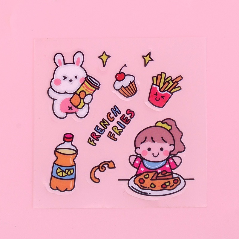 Hình dán bình nước chống nước