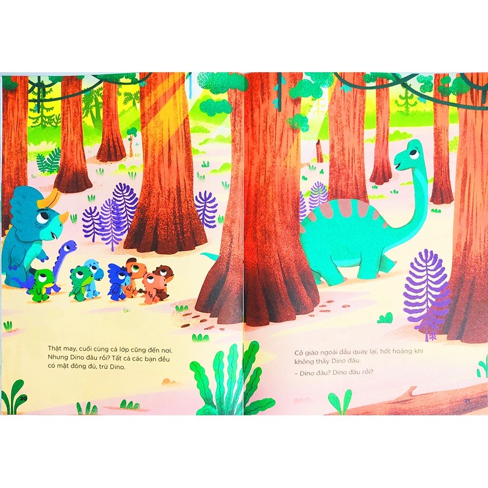 Sách cho bé - Bộ 9 cuốn Dino Bướng Bỉnh ADCBook