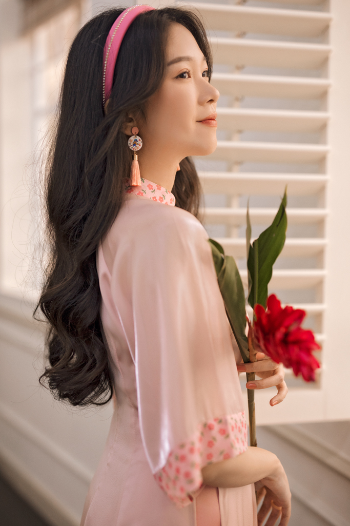 Sumire Store Hoa tai Đất nung Handmade DN134