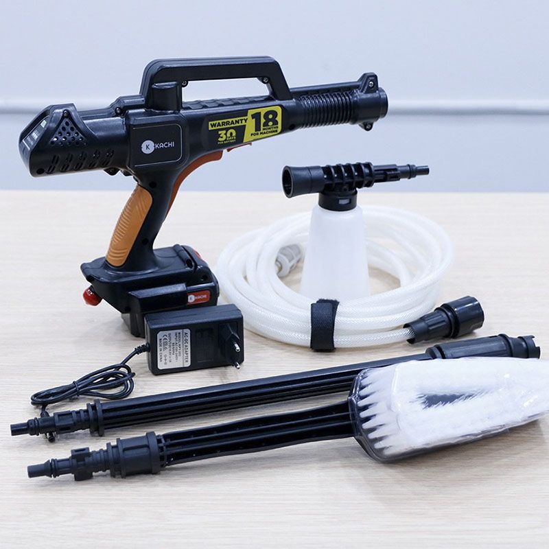 Máy Xịt Rửa Xe Di Động Không Dây Dùng Pin