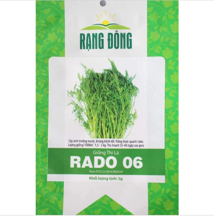 Hạt giống thì là Rado 06 RD gói 5gr