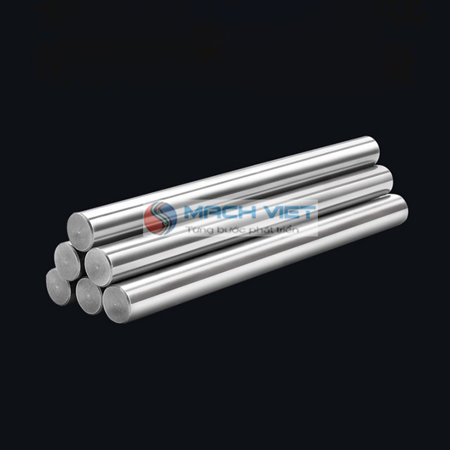 Thanh ray trượt tròn không đế phi 16 (không kèm con trượt) dài 0.5 mét
