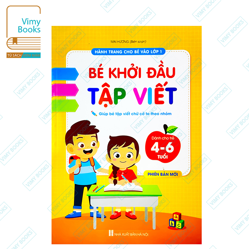Sách - bé khởi đầu tập viết - hành trang cho bé vào lớp 1